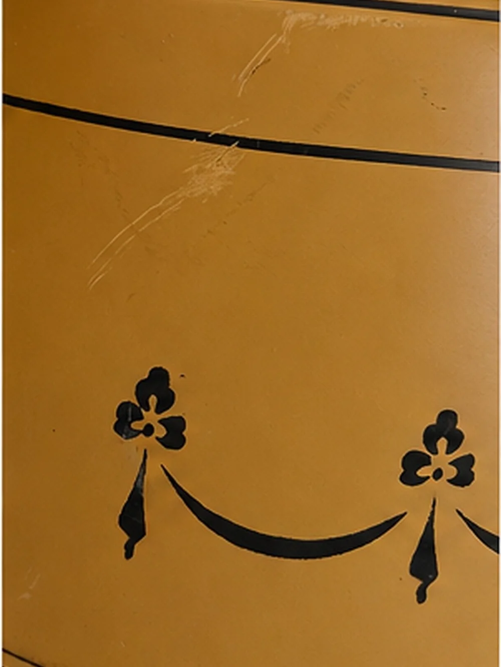 Mustard Yellow Decorative Lantern-Style Table Lamp